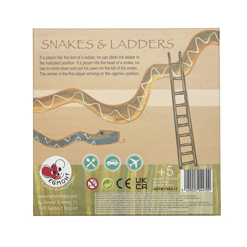 Magnetic Snakes and Ladders by Egmont - Maude Kids Decor