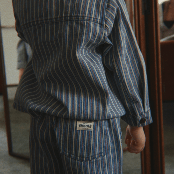Magot Pants GOTS | Tricolore Bleu by Konges Sløjd - Maude Kids Decor