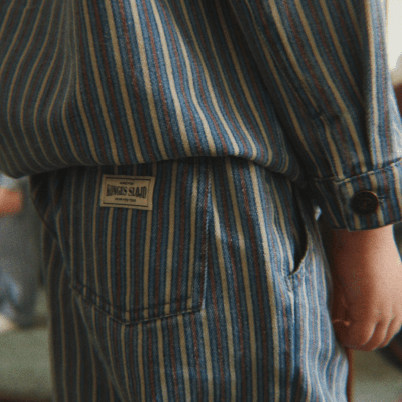 Magot Pants GOTS | Tricolore Bleu by Konges Sløjd - Maude Kids Decor