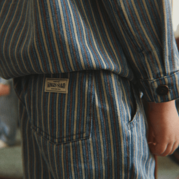 Magot Pants GOTS | Tricolore Bleu by Konges Sløjd - Maude Kids Decor
