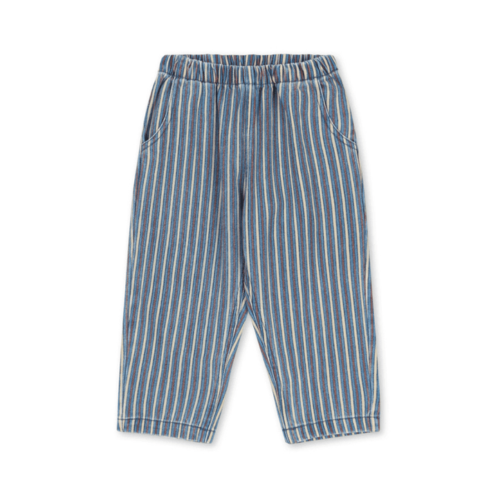 Magot Pants GOTS | Tricolore Bleu by Konges Sløjd - Maude Kids Decor