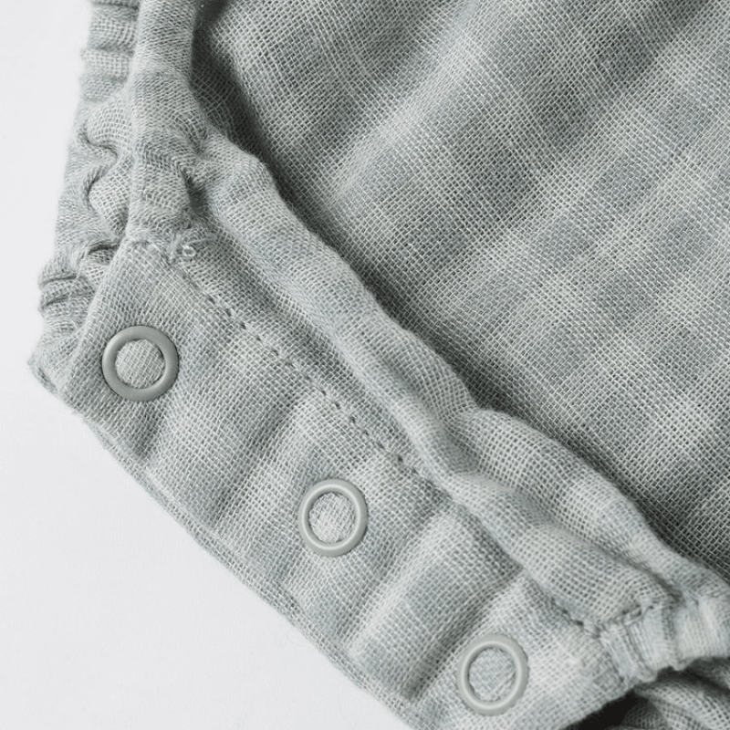 Maya Romper | Green Gingham by Rylee &amp; Cru - Maude Kids Decor
