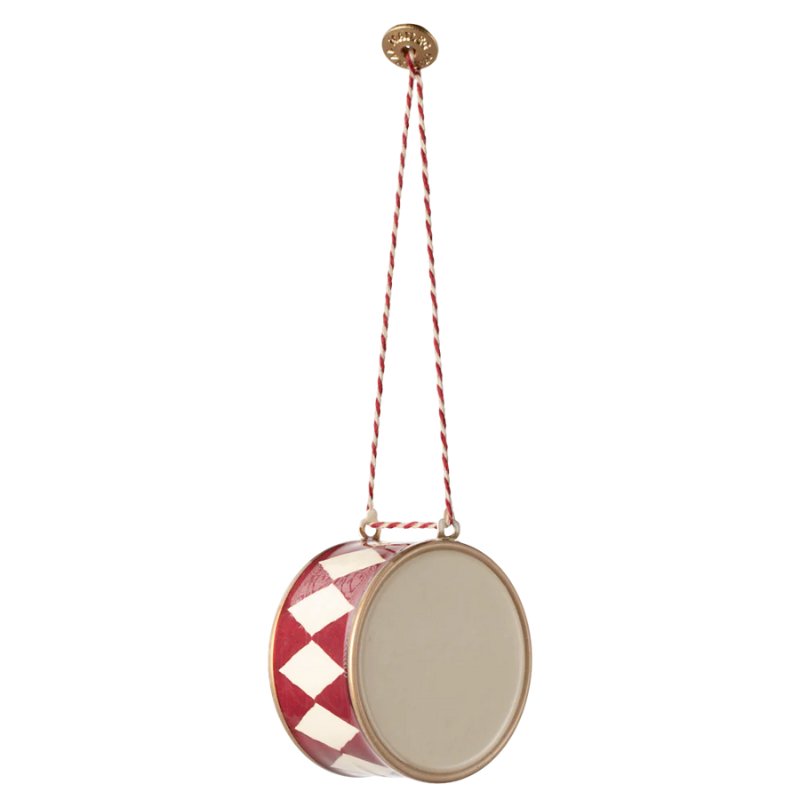 Metal Ornament, Large Drum by Maileg - Maude Kids Decor