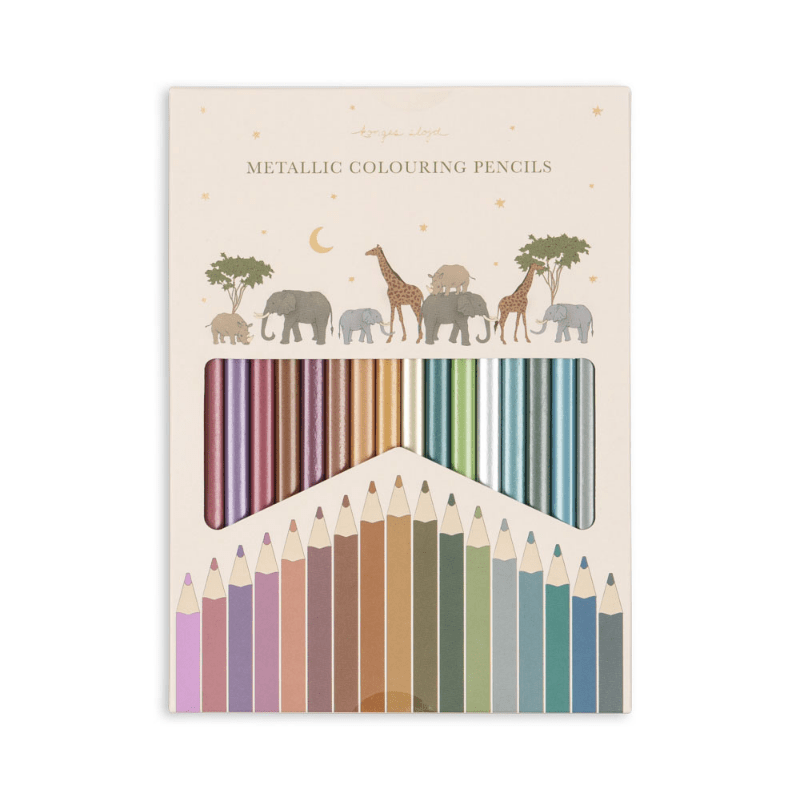 Metallic Colouring Pencils by Konges Sløjd - Maude Kids Decor