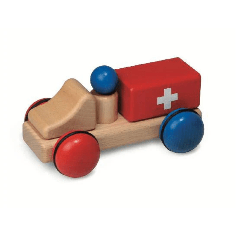 Mini Ambulance by Fagus - Maude Kids Decor