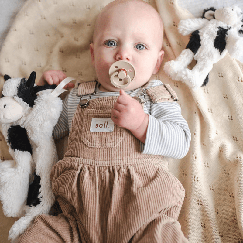 Mini Clover the Cow Rattle | Black by Nana Huchy - Maude Kids Decor