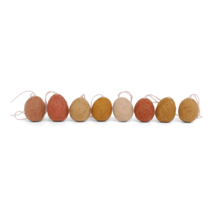 Mini Egg Ornaments (Set of 8) by Én Gry &amp; Sif - Maude Kids Decor