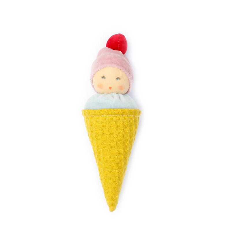 Mini Organic Rattle Doll by Nanchen Natur - Maude Kids Decor