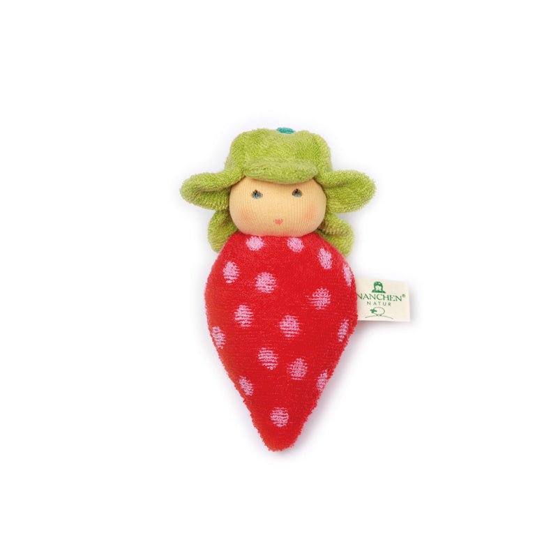 Mini Organic Rattle Doll by Nanchen Natur - Maude Kids Decor