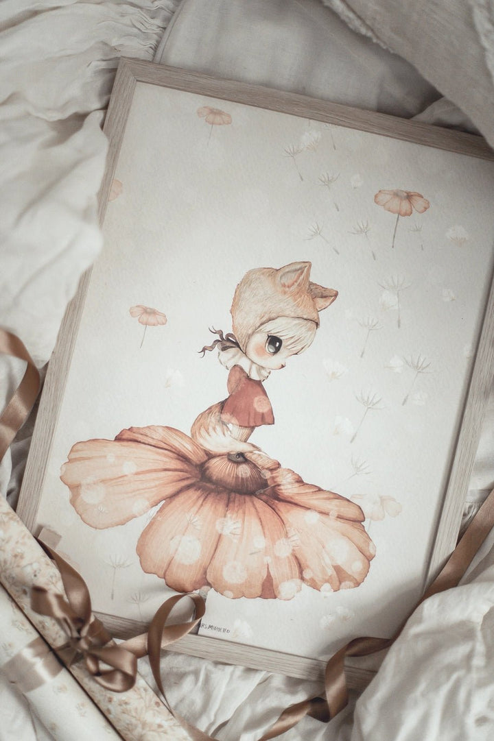 Miss Marion Poster by Mrs Mighetto - Maude Kids Decor