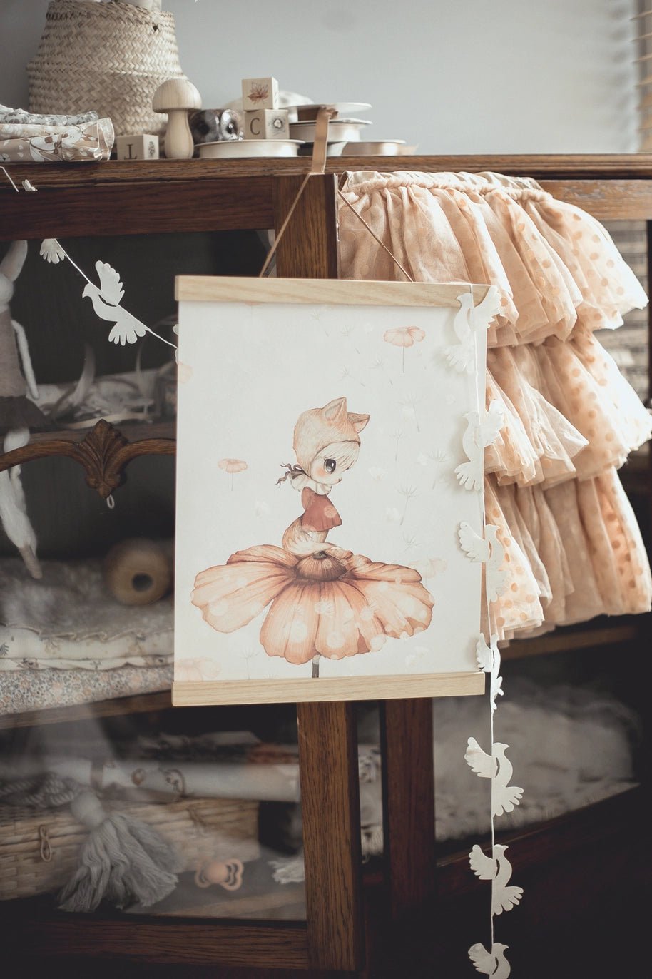 Miss Marion Poster by Mrs Mighetto - Maude Kids Decor