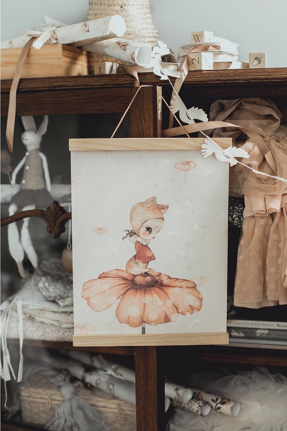 Miss Marion Poster by Mrs Mighetto - Maude Kids Decor
