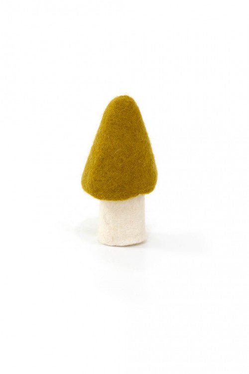 Morel Felt Mushroom by Muskhane - Maude Kids Decor