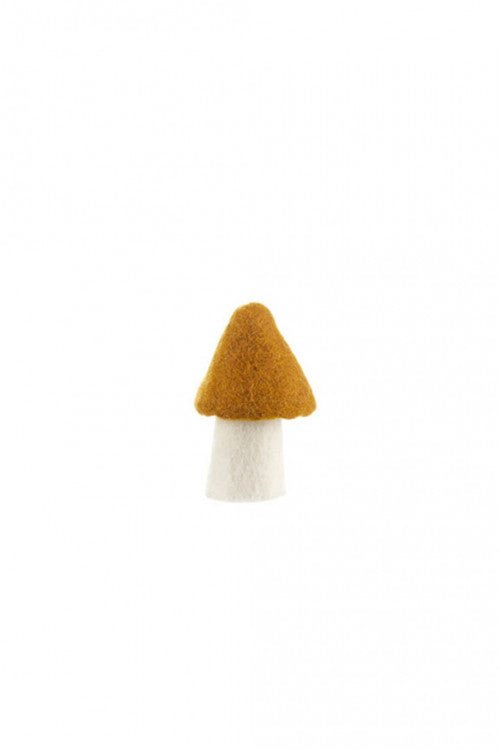 Morel Felt Mushroom by Muskhane - Maude Kids Decor
