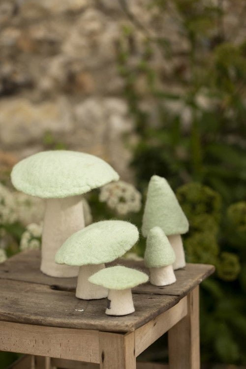 Morel Felt Mushroom by Muskhane - Maude Kids Decor