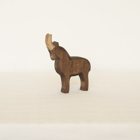 Mountain Goat Wooden Figurine by HolzWald - Maude Kids Decor