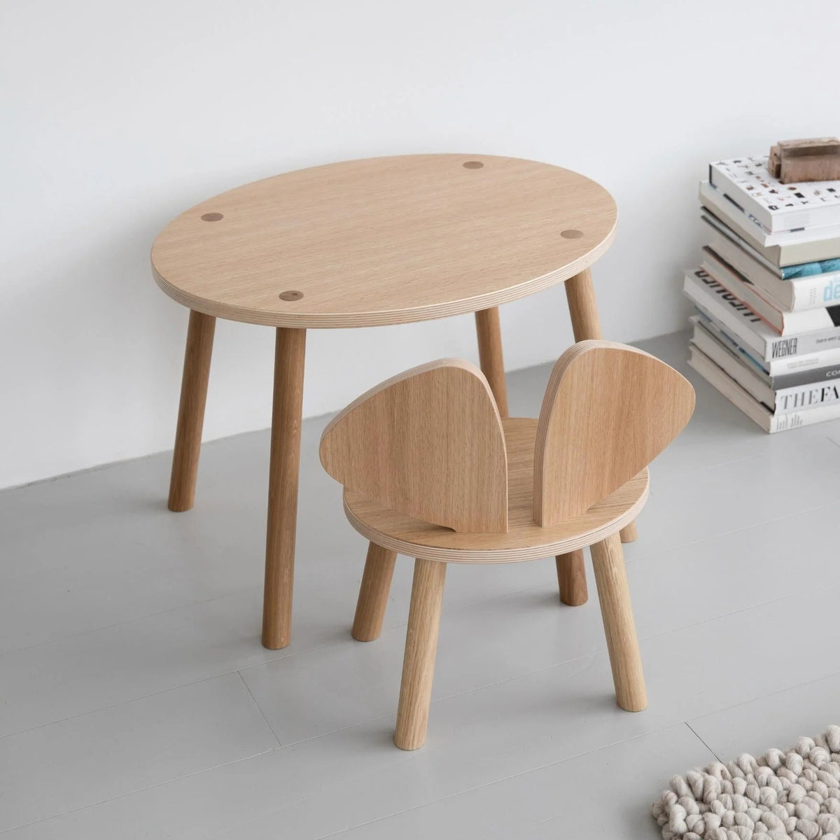 Mouse Chair | Oak by NOFRED - Maude Kids Decor