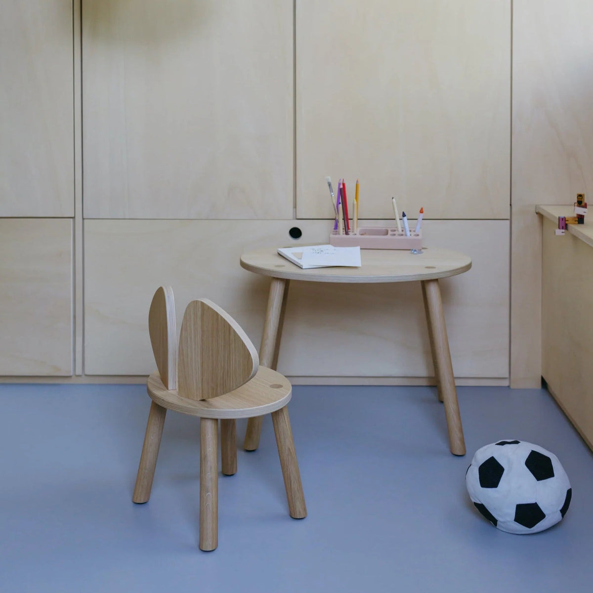 Mouse Table | Oak by NOFRED - Maude Kids Decor