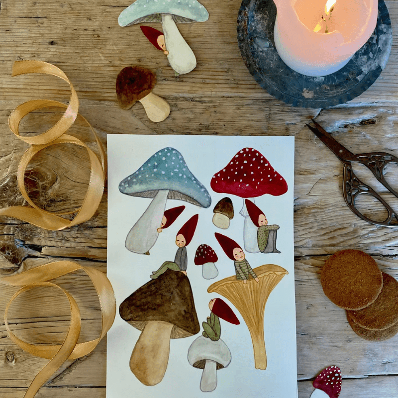 Mushroom Cut - Out Gift Tags by Tall Hat Tales - Maude Kids Decor