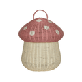 Mushroom Storage Basket by Olliella - Maude Kids Decor