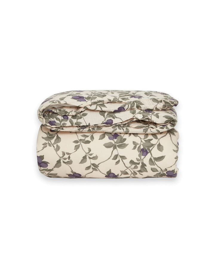 Muslin Double Duvet Cover | Plum by Garbo &amp; Friends - Maude Kids Decor