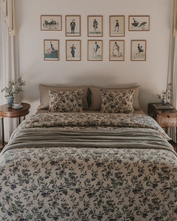 Muslin Double Duvet Cover | Plum by Garbo &amp; Friends - Maude Kids Decor