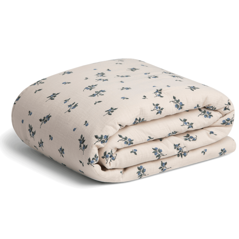 Muslin Filled Blanket | Blueberry by Garbo & Friends - Maude Kids Decor