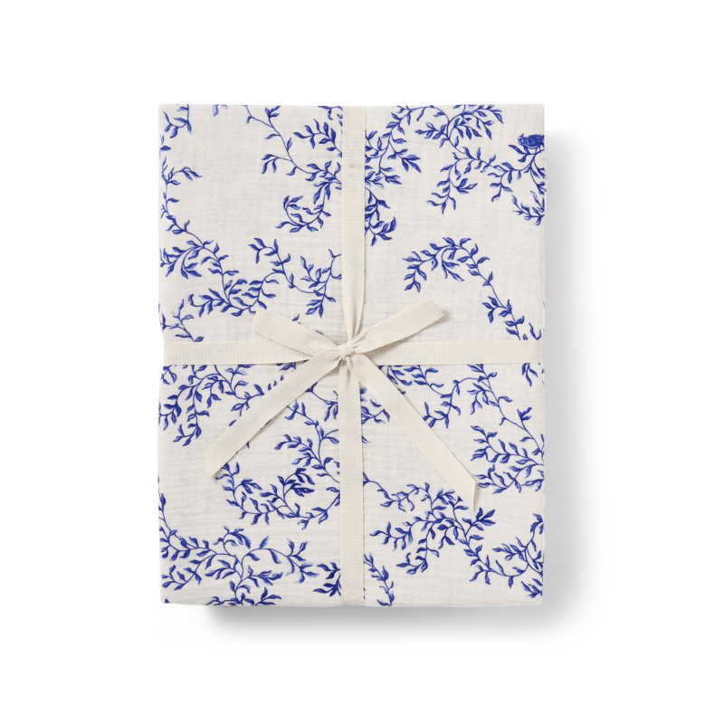 Muslin Fitted Crib Sheet | Jardim by Garbo & Friends - Maude Kids Decor