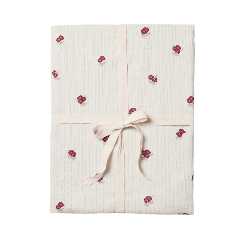 Muslin Fitted Crib Sheet | Rosehip by Garbo &amp; Friends - Maude Kids Decor