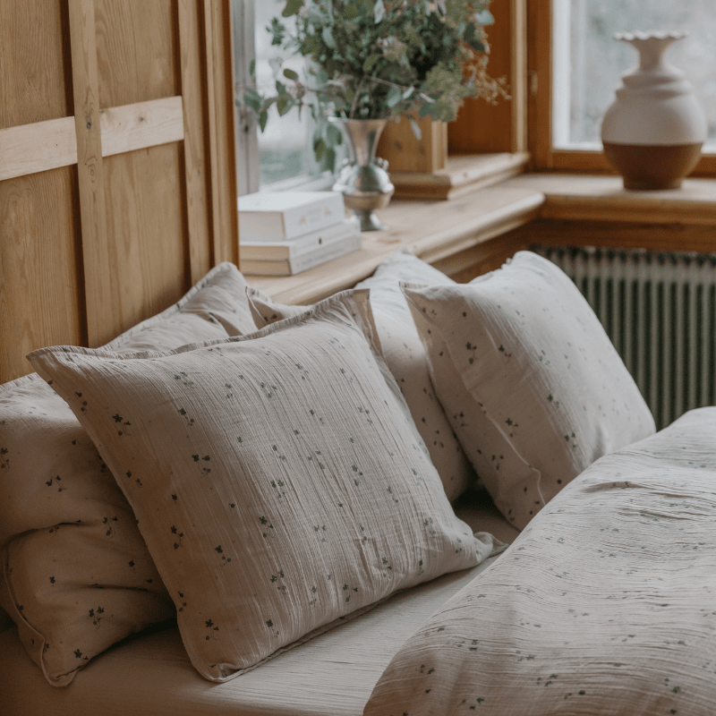 Muslin Fitted Double Sheet | Viola by Garbo &amp; Friends - Maude Kids Decor
