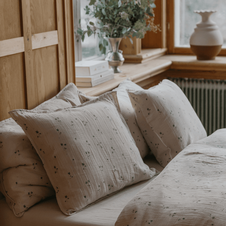 Muslin Fitted Double Sheet | Viola by Garbo &amp; Friends - Maude Kids Decor