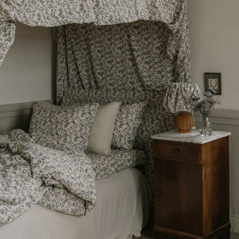 Muslin Fitted Single Sheet | Dainty by Garbo &amp; Friends - Maude Kids Decor
