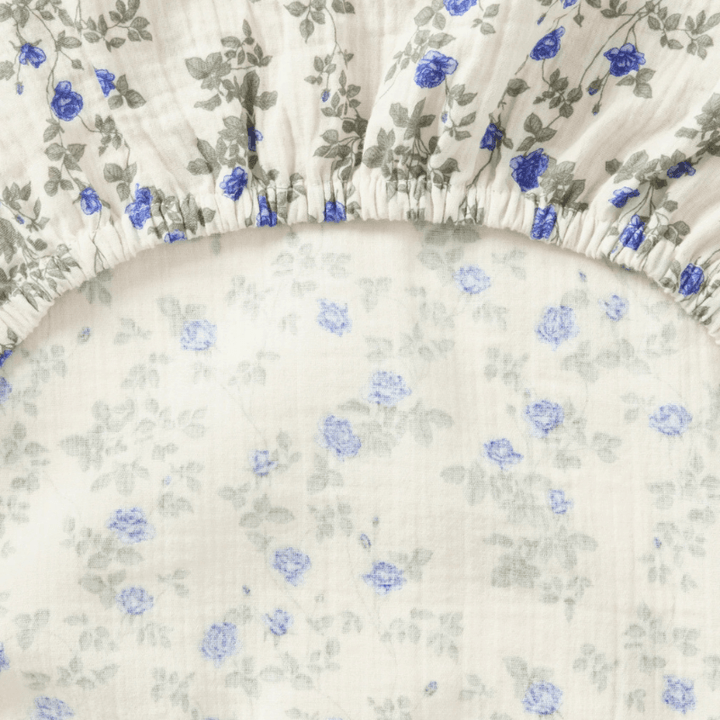 Muslin Fitted Single Sheet | Dainty by Garbo &amp; Friends - Maude Kids Decor