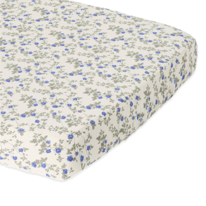 Muslin Fitted Single Sheet | Dainty by Garbo &amp; Friends - Maude Kids Decor