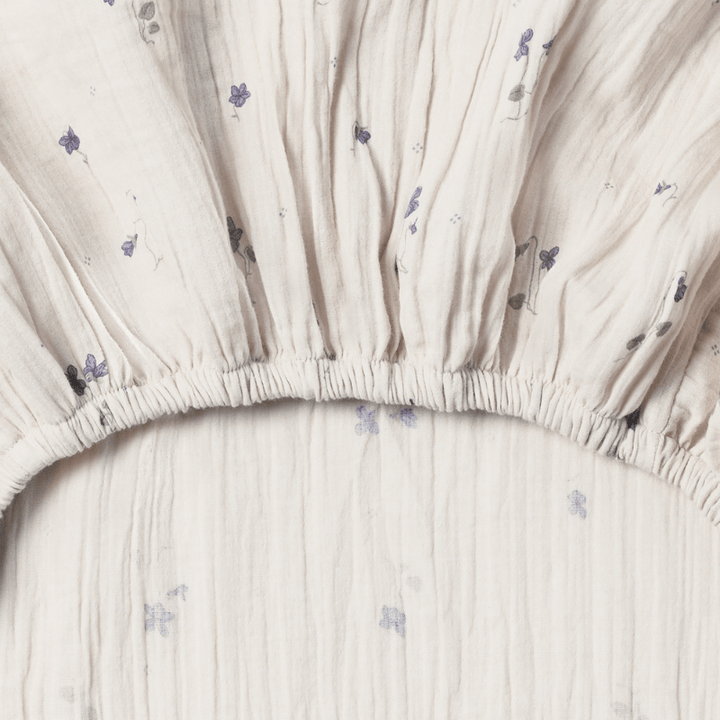 Muslin Fitted Single Sheet | Viola by Garbo &amp; Friends - Maude Kids Decor