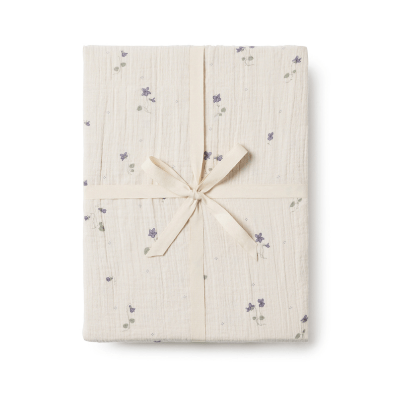Muslin Fitted Single Sheet | Viola by Garbo &amp; Friends - Maude Kids Decor