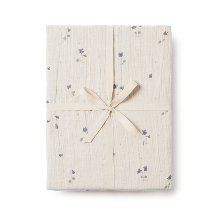 Muslin Fitted Single Sheet | Viola by Garbo &amp; Friends - Maude Kids Decor