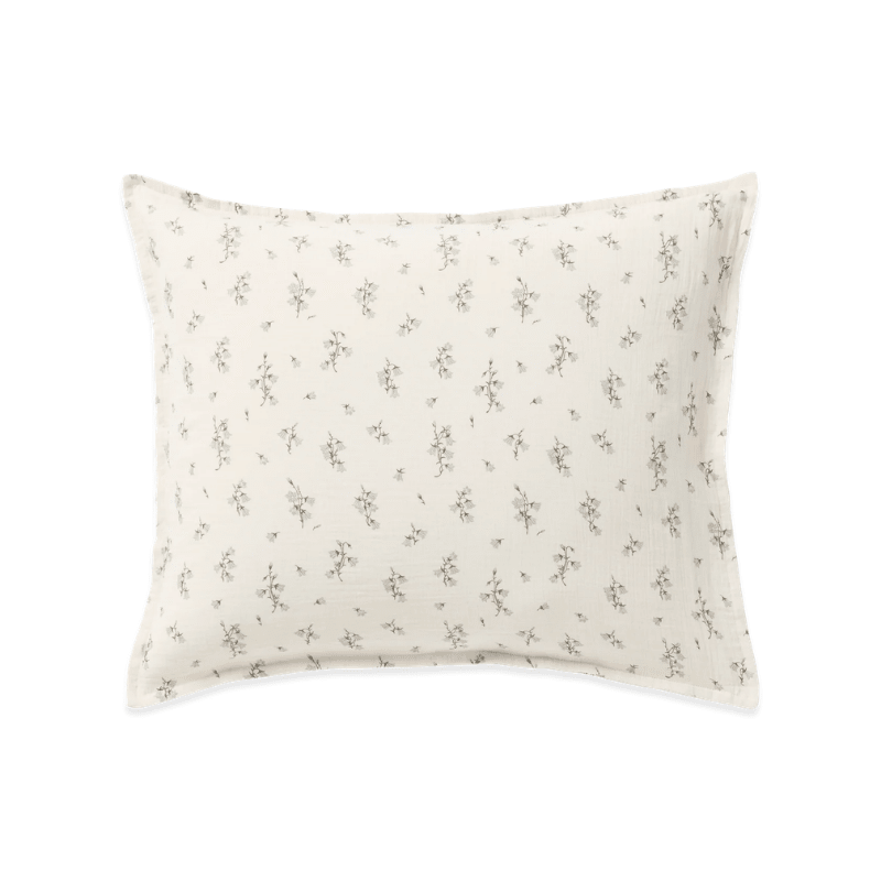 Muslin Single Pillowcase | Bluebell by Garbo & Friends - Maude Kids Decor