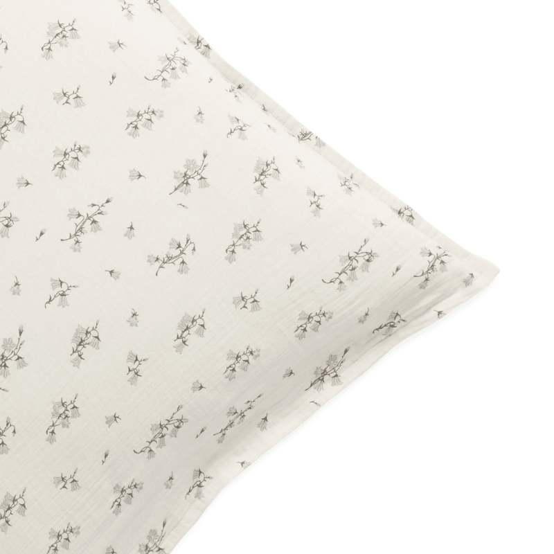 Muslin Single Pillowcase | Bluebell by Garbo &amp; Friends - Maude Kids Decor