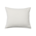 Muslin Single Pillowcase | Gingham Sky Blue by Garbo & Friends - Maude Kids Decor