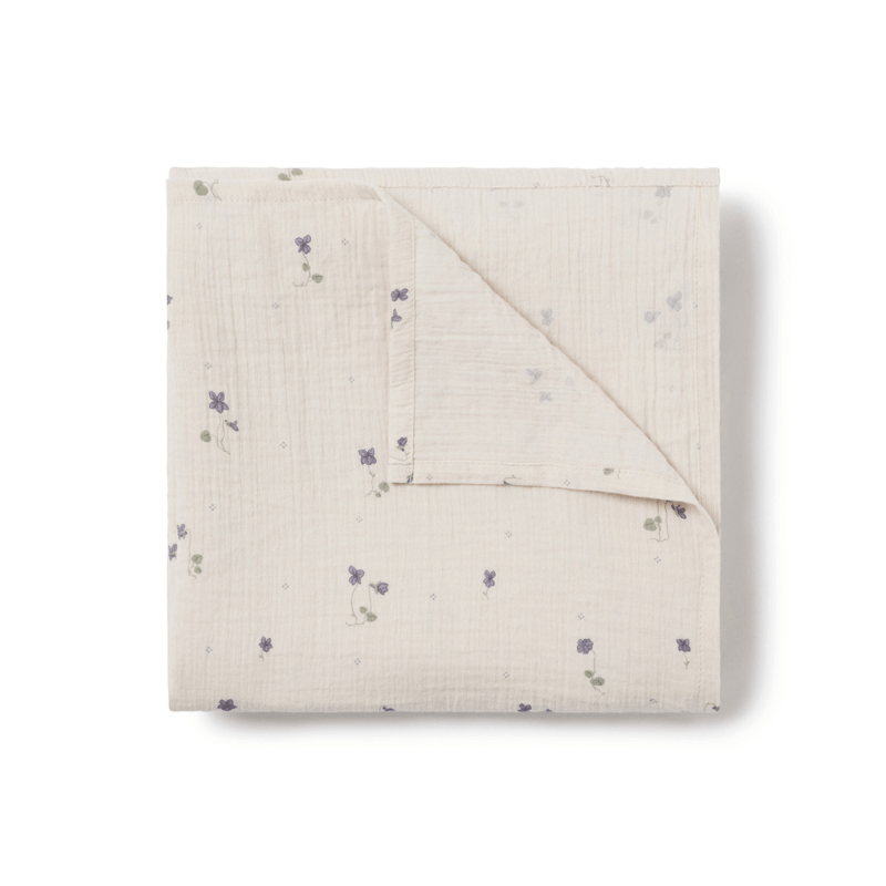 Muslin Swaddle Blanket by Garbo &amp; Friends - Maude Kids Decor
