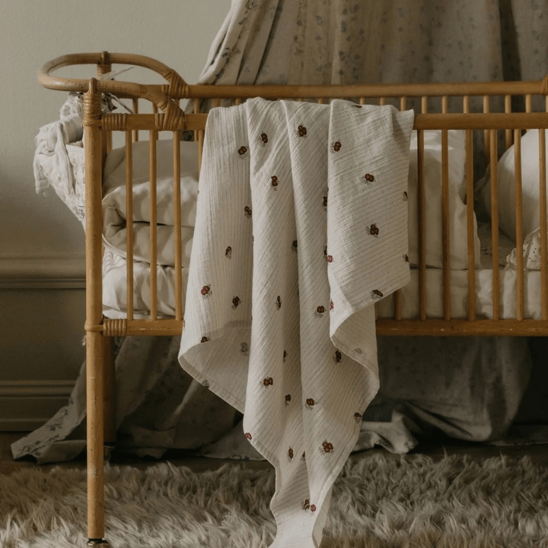 Muslin Swaddle Blanket by Garbo &amp; Friends - Maude Kids Decor