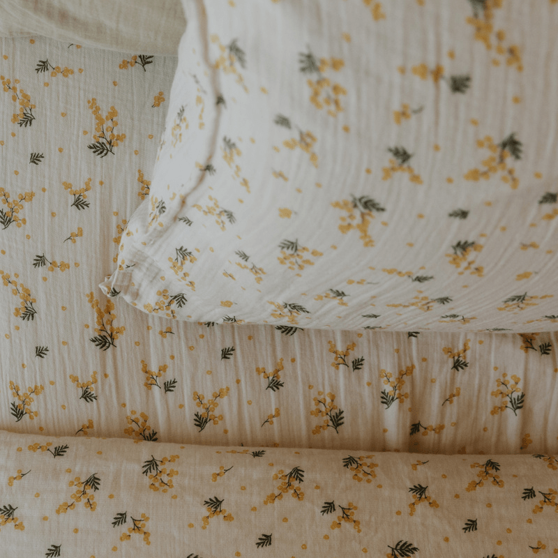 Muslin Toddler Bed Set | Mimosa by Garbo & Friends - Maude Kids Decor