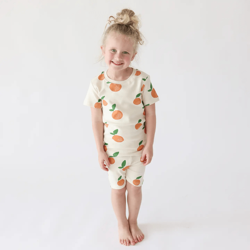 "My Jammies" Organic Summer Pyjamas | Big Citrus by Parade Organics - Maude Kids Decor