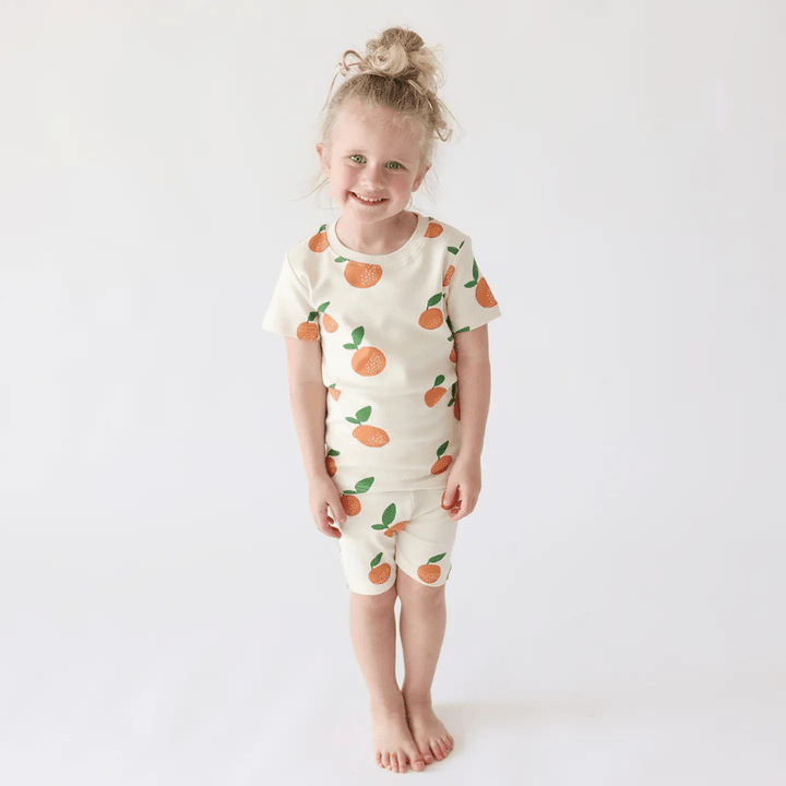 "My Jammies" Organic Summer Pyjamas | Big Citrus by Parade Organics - Maude Kids Decor