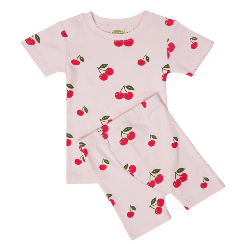 "My Jammies" Organic Summer Pyjamas | Cherries by Parade Organics - Maude Kids Decor