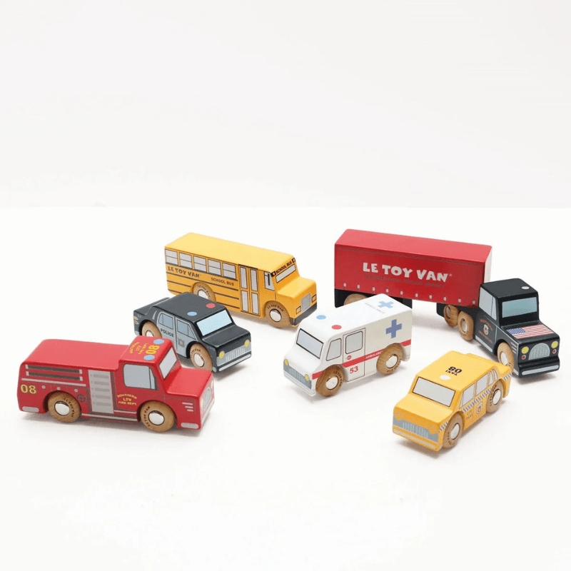 New York Toy Car Set by Le Toy Van - Maude Kids Decor
