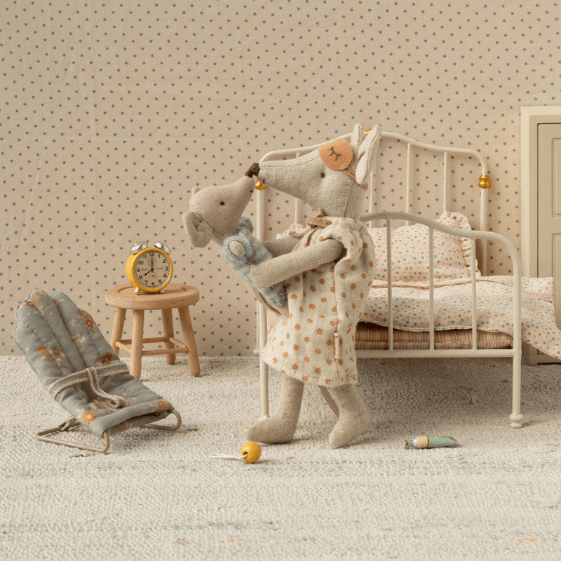 Nightgown for Mum Mouse | Light Grey by Maileg - Maude Kids Decor