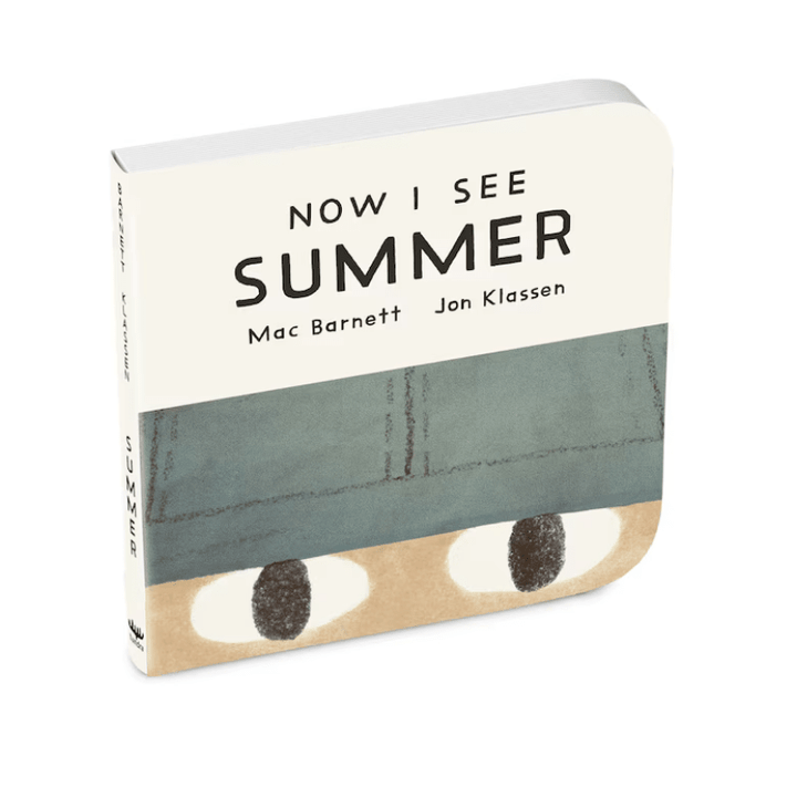 Now I See Summer Board Book by Mac Barnett and Jon Klassen - Maude Kids Decor