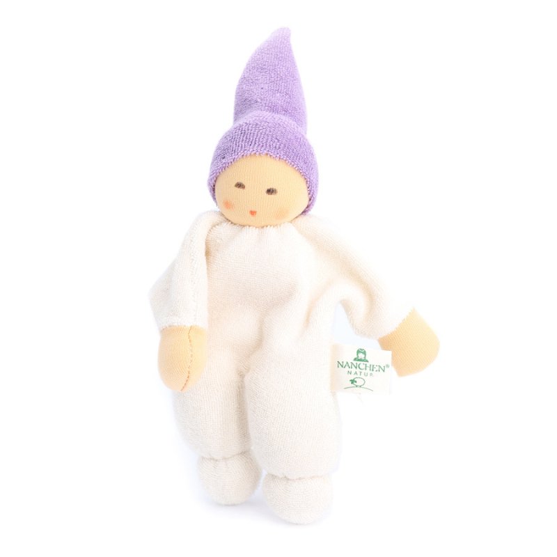 Nucki Organic Waldorf Rattle Doll by Nanchen Natur - Maude Kids Decor